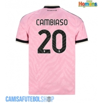 Camisa de time de futebol Juventus Andrea Cambiaso #20 Replicas 2º Equipamento 2026-27 Manga Curta